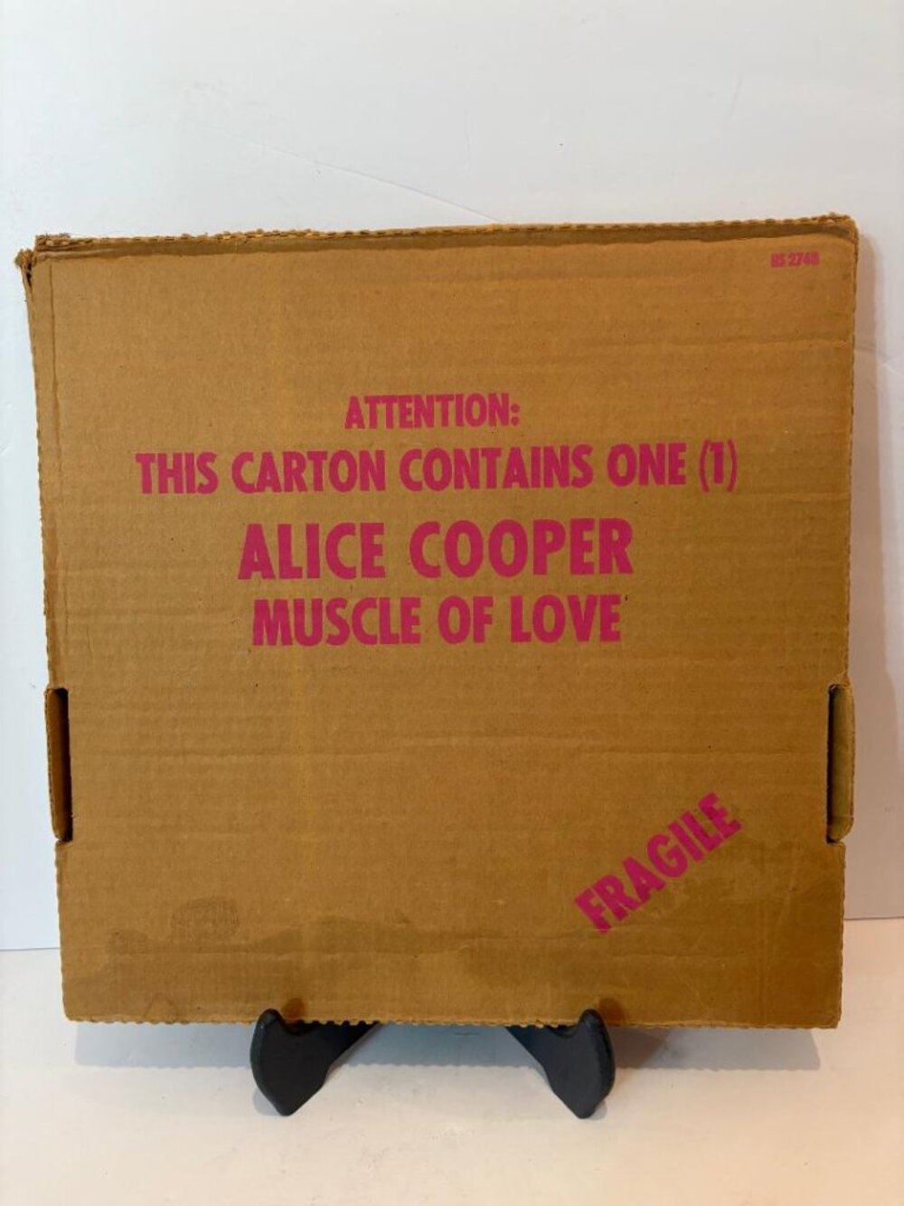 Vintage 1973 Alice Cooper Muscle of Love Vinyl LP BS2748 1st press Warner Bros